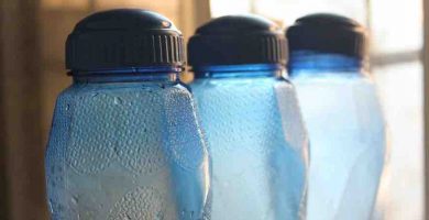 Botellas de plastico reutilizable